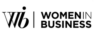 WIB WOMEN IN BUSINESS logo