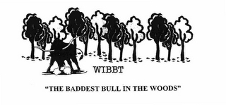 WIBBT "THE BADDEST BULL IN THE WOODS" logo