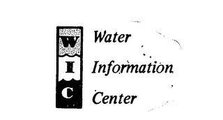 WIC WATER INFORMATION CENTER logo
