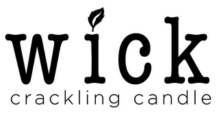 WICK CRACKLING CANDLE logo