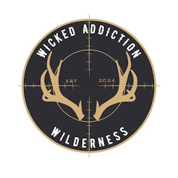 WICKED ADDICTION WILDERNESS EST 2024 logo