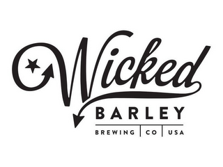 WICKED BARLEY BREWING CO USA logo