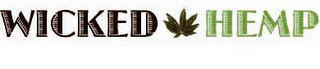WICKED HEMP logo