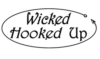 WICKED HOOKED UP logo