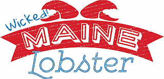 WICKED MAINE LOBSTER logo