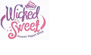 WICKED SWEET FROZEN YOGURT SHOP logo