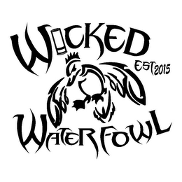 WICKED WATERFOWL EST 2015 logo