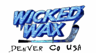 WICKED WAX DENVER CO USA logo