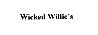 WICKED WILLIE' S logo