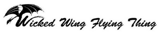 WICKED WING FLYING THING logo