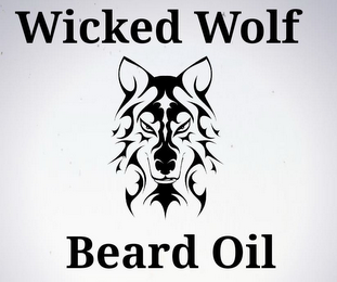 WICKED WOLF BEARD OIL logo