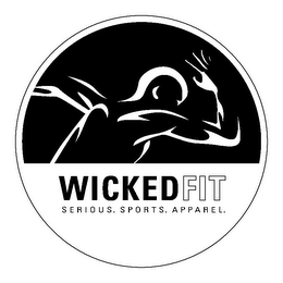 WICKEDFIT SERIOUS. SPORTS. APPAREL. logo