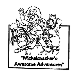"WICKELSNACKER'S AWESOME ADVENTURES" logo