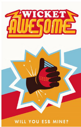 WICKET AWESOME WILL YOU ESB MINE? logo