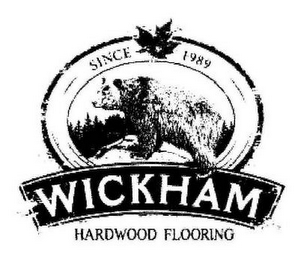WICKHAM HARDWOOD FLOORING SINCE 1989 logo