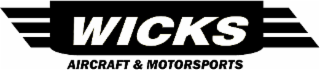 WICKS AIRCRAFT & MOTORSPORTS logo