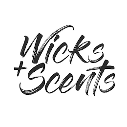 WICKS + SCENTS logo