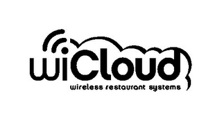 WICLOUD WIRELESS RESTAURANT SYSTEMS logo
