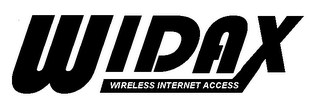 WIDAX WIRELESS INTERNET ACCESS logo