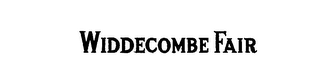 WIDDECOMBE FAIR logo