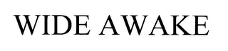 WIDE AWAKE logo