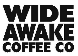 WIDE AWAKE COFFEE CO logo
