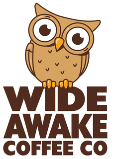 WIDE AWAKE COFFEE CO logo