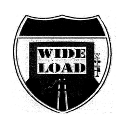 WIDE LOAD logo
