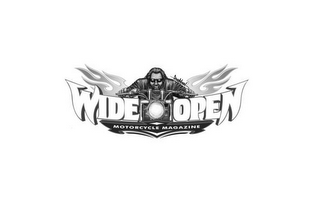 WIDE OPEN MOTORCYCLE MAGAZINE logo