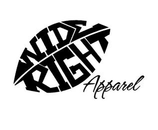 WIDE RIGHT APPAREL logo
