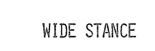 WIDE STANCE logo
