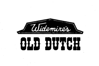 WIDEMIRE'S OLD DUTCH logo