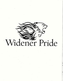 WIDENER PRIDE logo