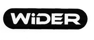 WIDER logo