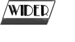WIDER logo