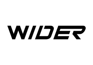 WIDER logo