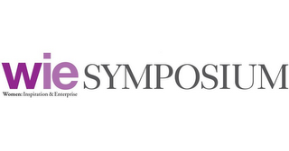 WIE SYMPOSIUM WOMEN: INSPIRATION & ENTERPRISE logo