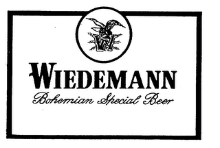 WIEDEMANN BOHEMIAN SPECIAL BEER W logo