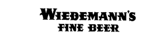 WIEDEMANN'S FINE BEER logo