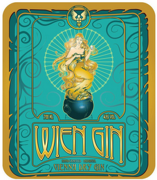 WIEN GIN VIENNA DRY GIN logo