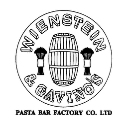 WIENSTEIN & GAVINO'S PASTA BAR FACTORY CO. LTD logo