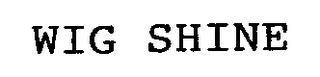 WIG SHINE logo