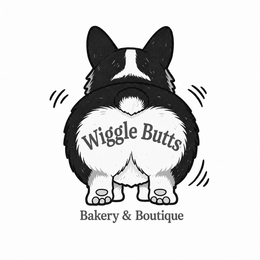 WIGGLE BUTTS BAKERY & BOUTIQUE logo