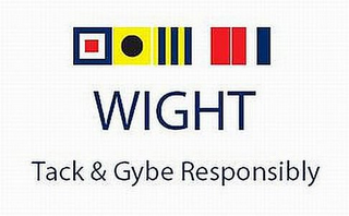 WIGHT TACK & GYBE RESPONSIBLY logo