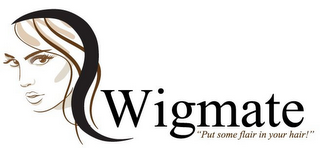 WIGMATE "PUT SOME FLAIR IN YOUR HAIR! logo