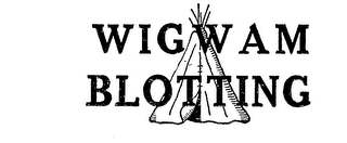 WIGWAM BLOTTING logo
