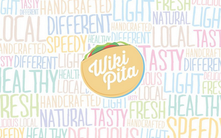 WIKI PITA DIFFERENT TASTY HEALTHY NATURAL SPEEDY HANDCRAFTED LIGHT LOCAL FRESH DELICIOUS logo