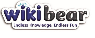 WIKIBEAR ENDLESS KNOWLEDGE, ENDLESS FUN logo