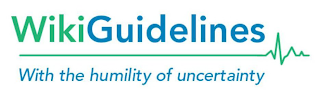 WIKIGUIDELINES WITH THE HUMILITY OF UNCERTAINTY logo