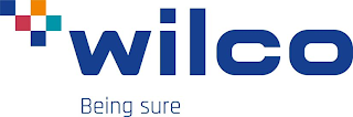 WILCO BEING SURE logo